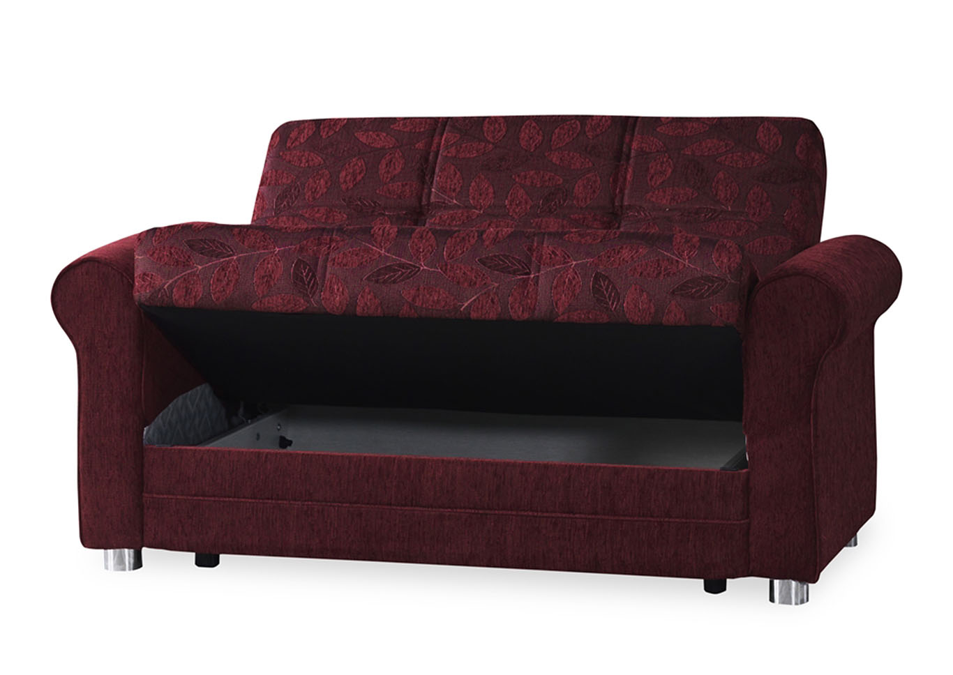 Rio Grande Burgundy Chenille Love Seat,Ottomanson (Previously Casamode)